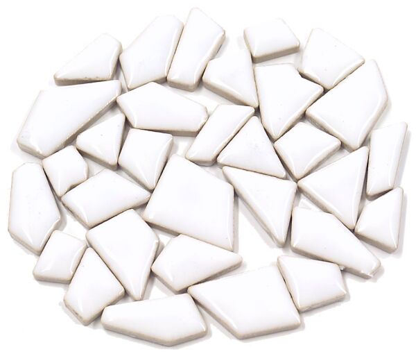 Flip mosaic tiles ceramic MINI polar white
