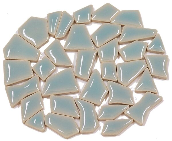 Flip mosaic tiles ceramic MINI ice blue