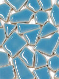 Azulejos de mosaico de cerámica MINI azul...