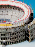 Schreiber bow, Roman Colosseum in Rome, cardboard model making, paper model, papercraft, DIY paper crafting