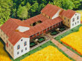 Schreiber-Bogen, Roman estate - The villa rustica, cardboard model making, paper model, papercraft, DIY paper crafting