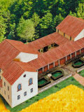 Schreiber-Bogen, casa solariega romana - La villa rustica, fabricación de modelos de cartón