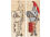 Bookmark gladiator Murmillo from papyrus