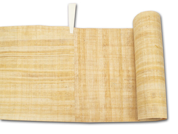 Buchrolle Plinius | Schriftrolle - Papyrusrolle 400x30cm lang