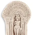 Relief Venus Aphrodite, römische Göttin der Liebe und Schönheit, Wandrelief für Hausaltar 16x9cm