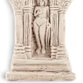 Relief Venus Aphrodite, römische Göttin der Liebe und Schönheit, Wandrelief für Hausaltar 16x9cm