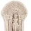 Relief Venus Aphrodite, römische Göttin der Liebe und Schönheit, Wandrelief für Hausaltar 16x9cm