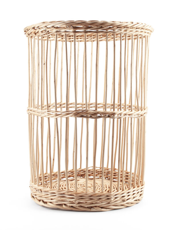 Panier romain avec des baguettes droites