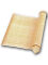 Pergamino 60x20cm, pergamino de papiro con varilla de madera
