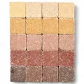 Mosaic stones Byzantic terra mix - 10x10x4mm -200g