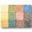 Mosaic stones Byzantic colorful mix - 10x10x4mm -200g