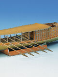 Arco de Schreiber, barco del faraón egipcio, modelismo en cartón, modelismo en papel, papercraft, DIY paper crafting