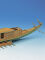 Arco de Schreiber, barco del faraón egipcio, modelismo en cartón, modelismo en papel, papercraft, DIY paper crafting