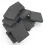 Ceraton® ceramic mosaic stones Negro - 180g approx. 50 pcs.