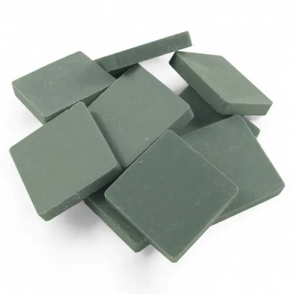 Ceraton® piedras de mosaico de cerámica Verde - 180g aprox. 50 uds.