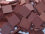 CeratonÂ® ceramic mosaic Rojo - 180g approx. 50 pcs.