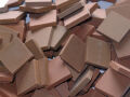 Ceraton® piedras de mosaico de cerámica Chocolate - 180g aprox. 50 piezas.