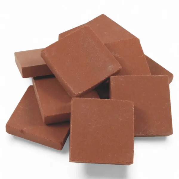 Ceraton® Ceramic Mosaic Tiles Rojo - 750g approx. 200 pcs.