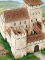 Schreiber sheet, medieval knights castle Rudolfseck, cardboard model making