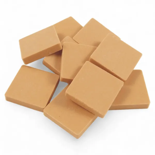 Ceraton® Ceramic Mosaic Tiles Ocre - 3,5kg approx. 1000 pcs.