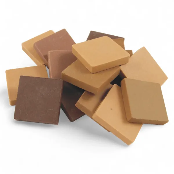 Ceraton® Mosaïques en céramique Terra Mix - 3,5kg environ 1000 pcs.