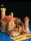 Schreiber bow, medieval romantic knights castle, cardboard model making, paper model, papercraft, DIY paper crafting