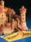 Schreiber-Bogen, castillo romántico medieval de caballeros, fabricación de modelos de cartón
