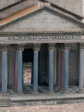 Arco de Schreiber, Panteón Romano de Roma, modelismo en cartón, modelismo en papel, papercraft, DIY paper crafting