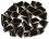 Flip carreaux de mosaïque céramique MINI noir velours; 100g