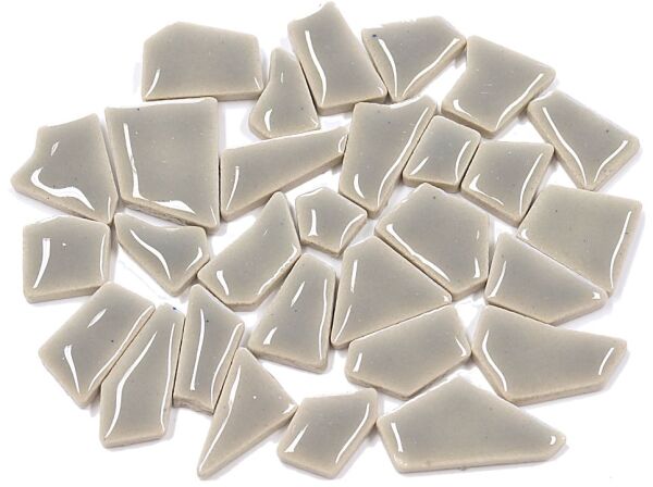 Flip carreaux de mosaïque en céramique MINI gris fumé; 200g