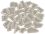 Flip carreaux de mosaïque en céramique MINI gris fumé; 200g