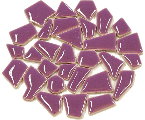 Flip carreaux de mosaïque en céramique MINI lilas; 200g