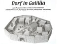 Bastel-Bogen Dorf in Galiläa, Bastelvorlage zum...