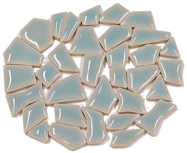 Flip mosaic stones ceramic MINI ice blue