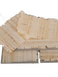 Juego de iniciación a la fabricación de papiros Ramsés para 5 alumnos, 15 hojas de papiro, tamaño postal, material didáctico