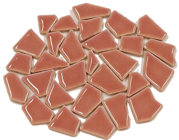 Azulejos de mosaico de cerámica MINI rosa suave
