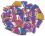 Flip carreaux de mosaïque en céramique MINI deluxe arc-en-ciel ; 100g