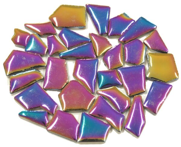 Flip carreaux de mosaïque en céramique MINI deluxe rainbow ; 200g