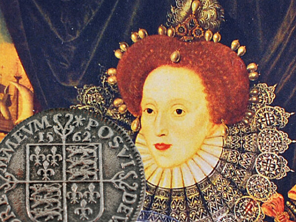Elisabeth I Groschen - Copia de la moneda medieval