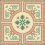 Plantilla de mosaico Agra-80 80x80cm