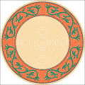 Mosaik-Vorlagen Vorlage Rom d=60cm