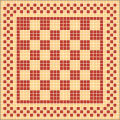 Mosaik-Vorlagen Schach-40 40x40cm
