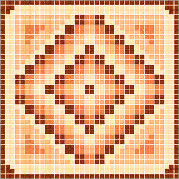 Mosaic patterns Malta-40 40x40cm