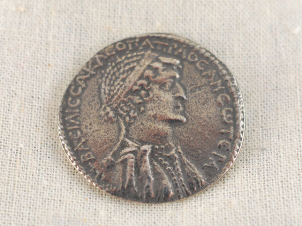 Cleopatra VII Egyptian coin copy