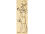 Bookmarks design Egypt God Thot real papyrus