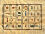 Malvorlagen Ägypten Gott Anubis, 20x15cm Ausmalbild auf echtem Papyrus