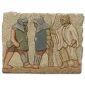 Relieve Lucha de gladiadores, Decoración mural...