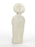 Statuette niederrheinische Matrone, römische Schutzgöttin von Ehe und Familie, Lararium Replik 15 cm