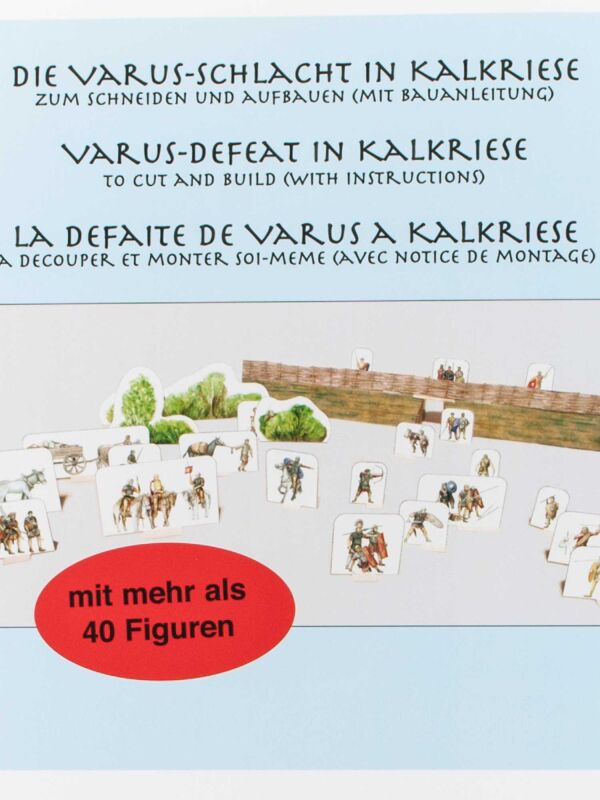 Handicraft sheet Varus Battle of Kalkriese