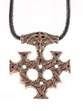 Colgante Hiddensee, bronce, amuleto de joyería vikinga